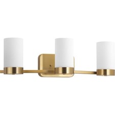 Progress Lighting P300022 Bronze Elevate 3-Light 25"W Bathroom Vanity Light