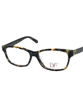NEW Diane von Furstenberg DVF 5056 206 Marbled Brown Eyeglasses Frames 54-16-135