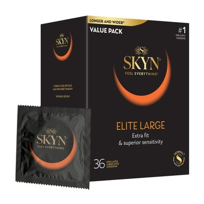 SKYN Elite Large Condoms   36 Count   Ultra-Thin, 36 (Pack of 1)