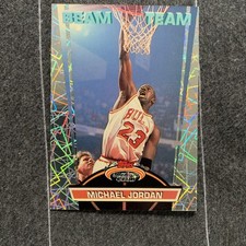 1992-93 Topps Stadium Club - Beam Team Michael Jordan #1 Bulls PLEASE READ