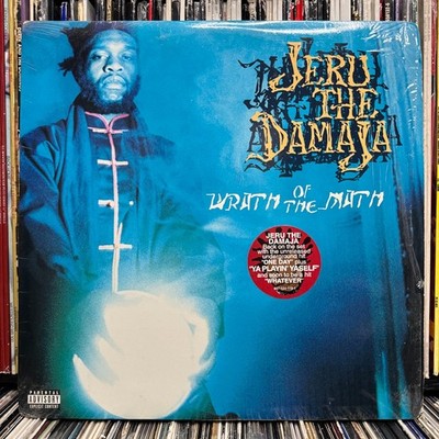 JERU THE DAMAJA - WRATH OF THE MATH (VINYL 2LP) 1996 RARE!!  DJ PREMIER + AFU-RA