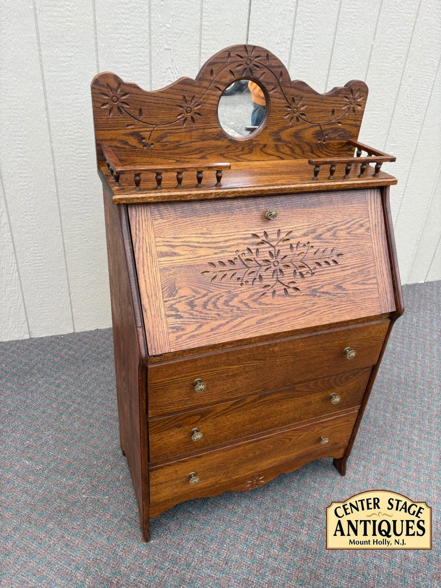 おんなページ　机台 Slant Front Desk In Antique Desks & Secretaries (1900-1950) | eBay
