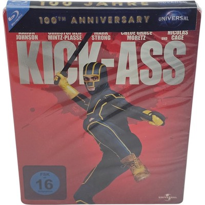 Kick-Ass Blu-ray Steelbook Taylor-Johnson 100th Anniversary of Universal [-18] B