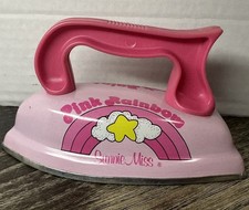 Vintage Sunnie Miss Iron Toy - Tin Metal w/ Plastic Handle - Ohio Art Iron only