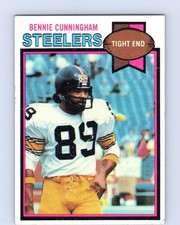 1979 Topps #124 Bennie Cunningham Pittsburgh Steelers Football Card