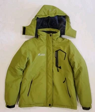 MOERDENG Unco Boror VATOR 189 GREEN Ski SNOW JACKET Coat WATEPROOF Womens MEDIUM