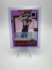 2022 Panini Clearly Donruss Desmond Ridder #52 RC AUTO Purple /175