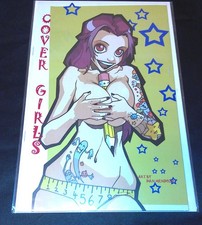 RARE COVER GIRLS 1 SKETCHBOOK - 2009 DAN MEND...