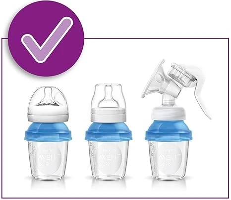 Stackable Leak Proof Write on Breast Milk Storage Cups (10 CT) - Image 4 of 4