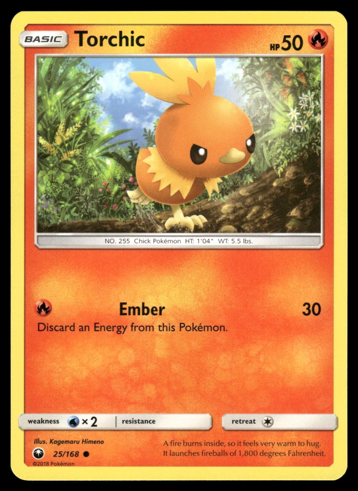 Torchic 25/168 Common Celestial Storm Pokemon NM
