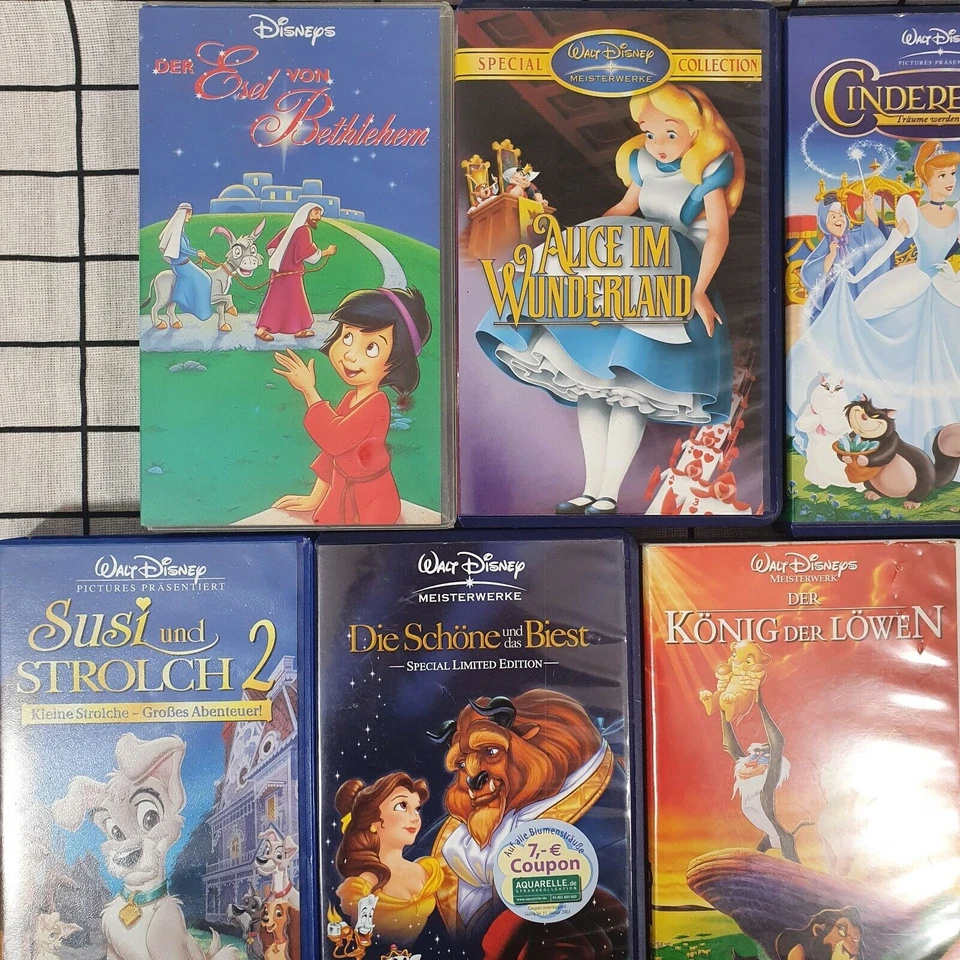 Walt Disney VHS Kassetten (Sammlerstücke) - Bild 4 von 4