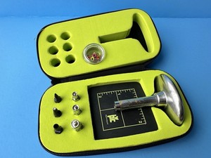 Provo Craft Zision Silent Setter Hammerless Eyelet Tool Set w/ Zip Case Crafting