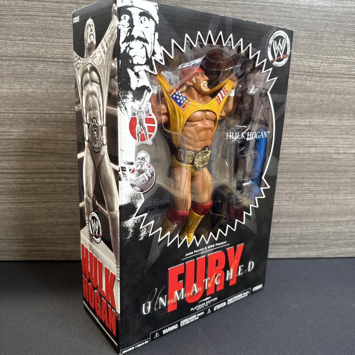 WWE Hulk Hogan アンマッチドフューリー　フィギュア HULK HOGAN WWE UNMATCHED FURY JAKKS PACIFIC ACTION FIGURE | eBay