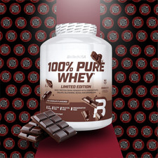 BioTech USA 100% Pure WHEY 2270g Dose PROTEIN RICH CHOCOLATE (29,91 EUR/kg)