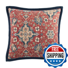 H Hiend Accents Hiend Accents Washed Linen Melinda Euro Sham Pillow Cover 27X27