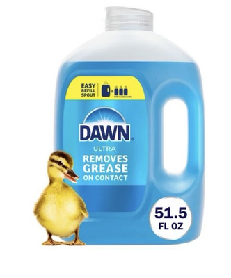 #ad #ad Dawn Ultra Original Dish Soap Refill Jug 51.5oz $16.79