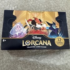 Disney Lorcana The First Chapter Booster Box Brand New Sealed