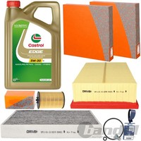 Dr!Ve+Filterset 5Tlg+Castrol 5W30 Passend FüR Golf 7 Passat B8 Touran 5T A3 8V