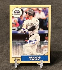 2017 Topps TREVOR STORY Retro 1987 T #1987A-TS - Rockies / Red Sox