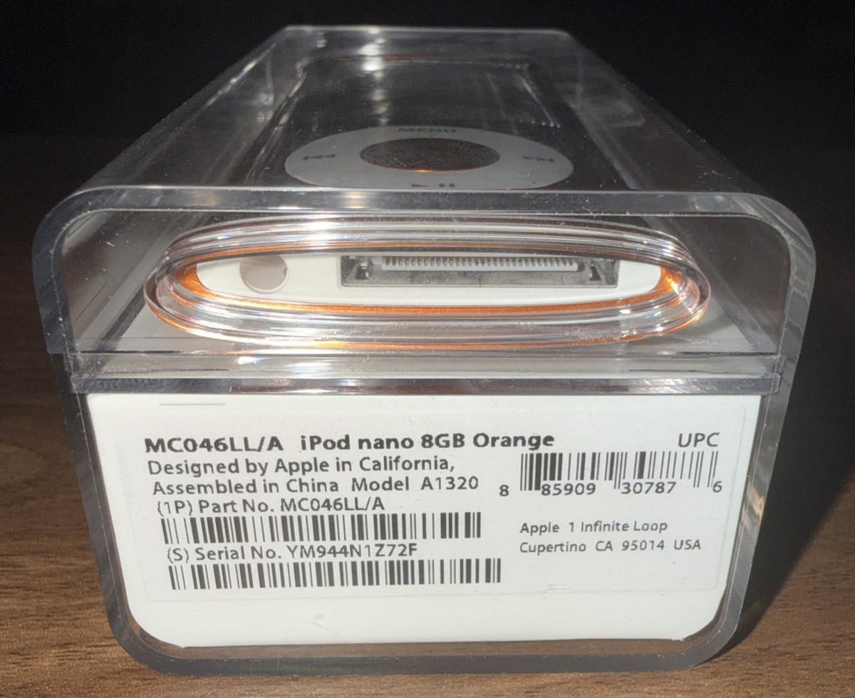 Apple iPod nano 5th Generation Orange (8 GB) for sale online | eBay