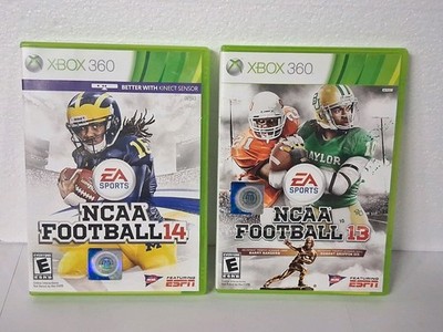 Xbox 360 Ncaa Football 2013- 2014 Lot Tested