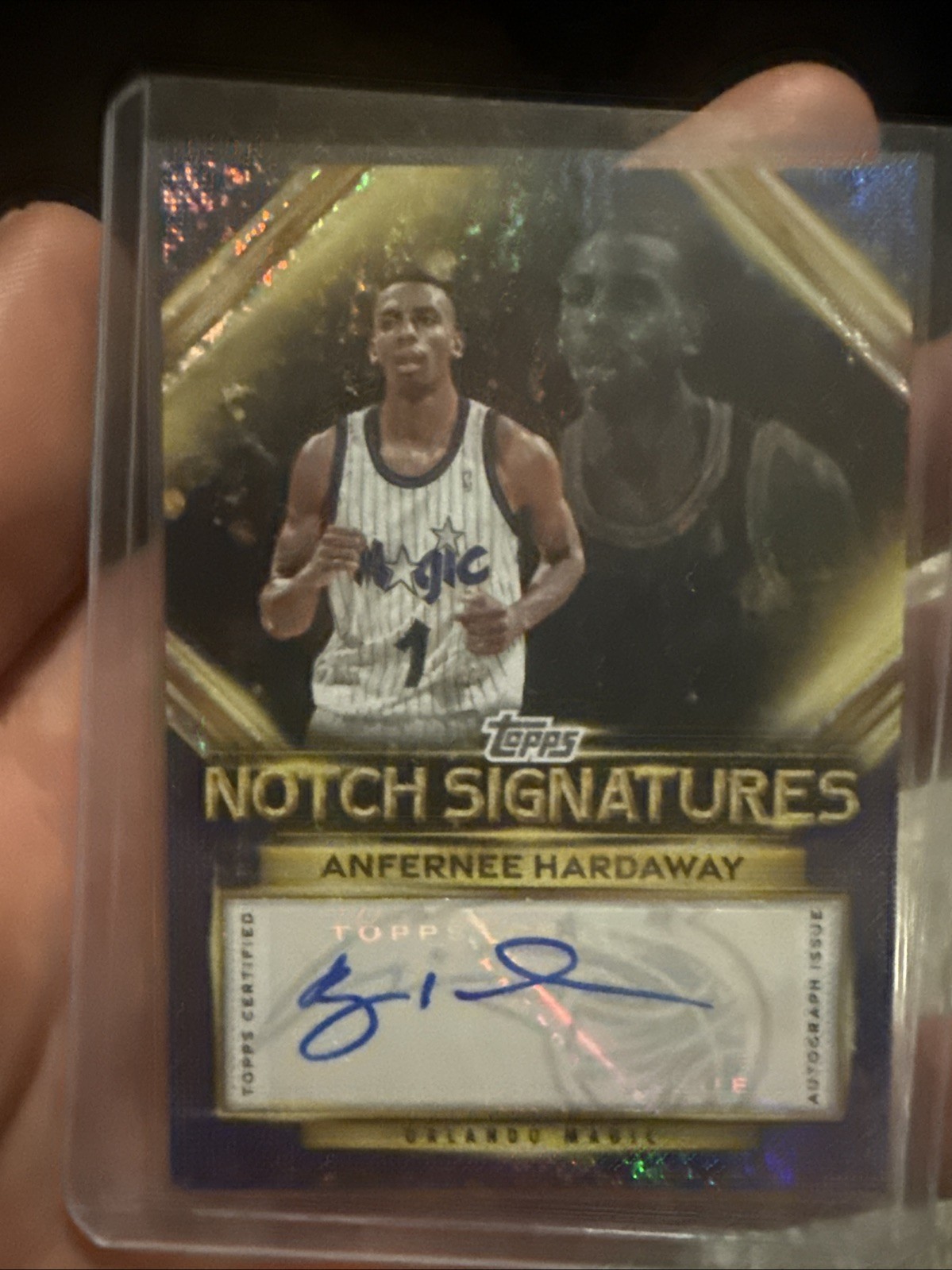 2025-26 Topps - Topps Notch Signatures Anfernee Hardaway #TNS-AH (AU)