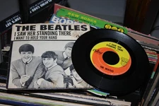 45 The Beatles I Saw Her Standing There with cover  RARE