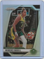 2024 Panini Prizm Silver Prizm Mercedes Russell WNBA #109 Seattle Storm