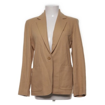 Design & Style, Blazer, Größe: 42, Beige, Kaschmir/Polyamid/Wolle #BxC