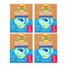 Huggies Little Swimmers Reusable Swim Nappy Large 15kg Pack of 4