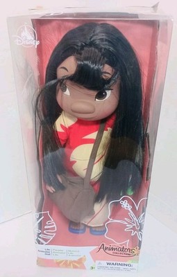 Disney Animators  Collection LILO w/SCRUMP 16'' Toddler Doll Figure Princess NIB
