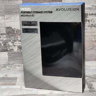 Avolusion 1TB USB 3.0 External Hard Drive HD250U3-X2