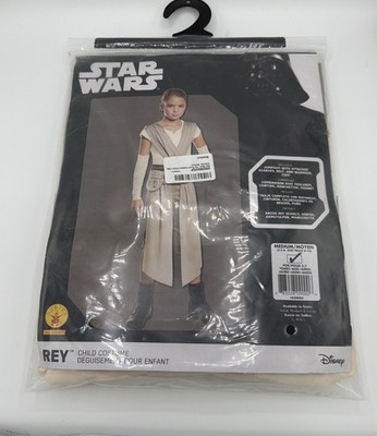 Rey Star Wars The Force Awakens Child Halloween Costume Girl's M (8-10)