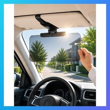   Sliding Sun Visor Extender for Cars Adjustable Anti-Glare