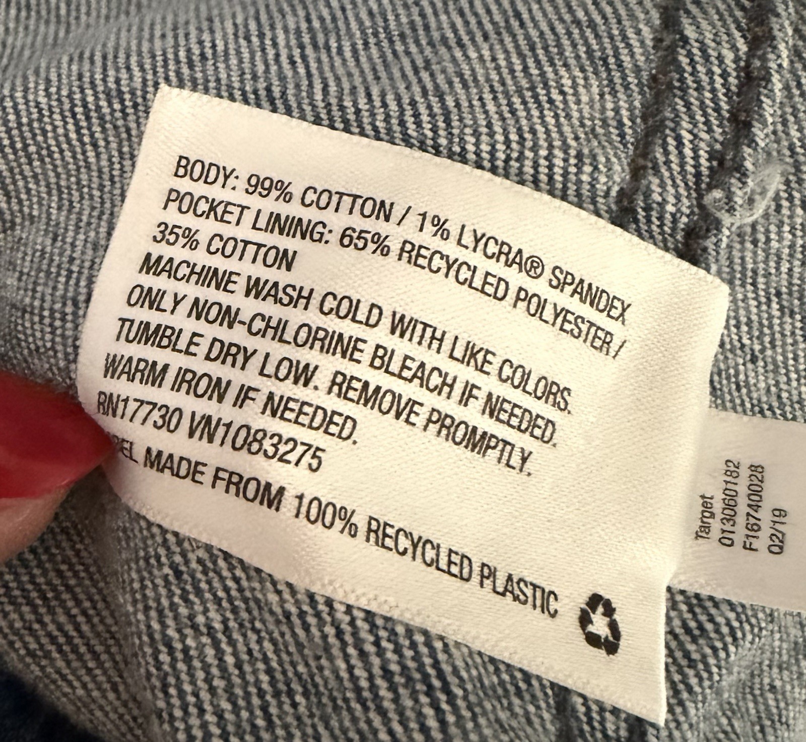 Universal Thread Distressed 4-Pocket Medium Blue … - image 11