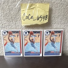 Panini 2021-22 NBA Hoops Ja Morant 3 Card Lot Memphis Grizzlies
