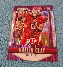 2015 Panini Prizm Draft Picks Kaelin Clay Utah Utes Purple Flash 56/99 #249