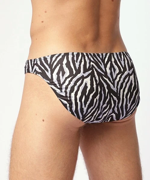 Calzoncillo de cadera Sliq Zebra 2(x)ist Foto 2 de 4