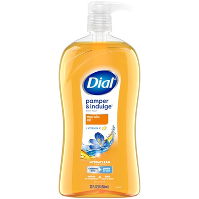 #ad Dial Body Wash Pamper amp; Indulge Marula Oil 32 Fl Oz Hydraclean Complex $10.17