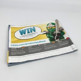 LEGO Ninjago 70730 Chain Cycle Ambush Instruction Manual Only