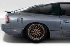 For 1989-1994 240sx S13 Hb Duraflex D1 Sport 30mm Rear Fender Flares - 3 Piece For 1989-1994 240sx S13 Hb Duraflex D1 Sport 30mm Rear Fender Flares - 3 Piece