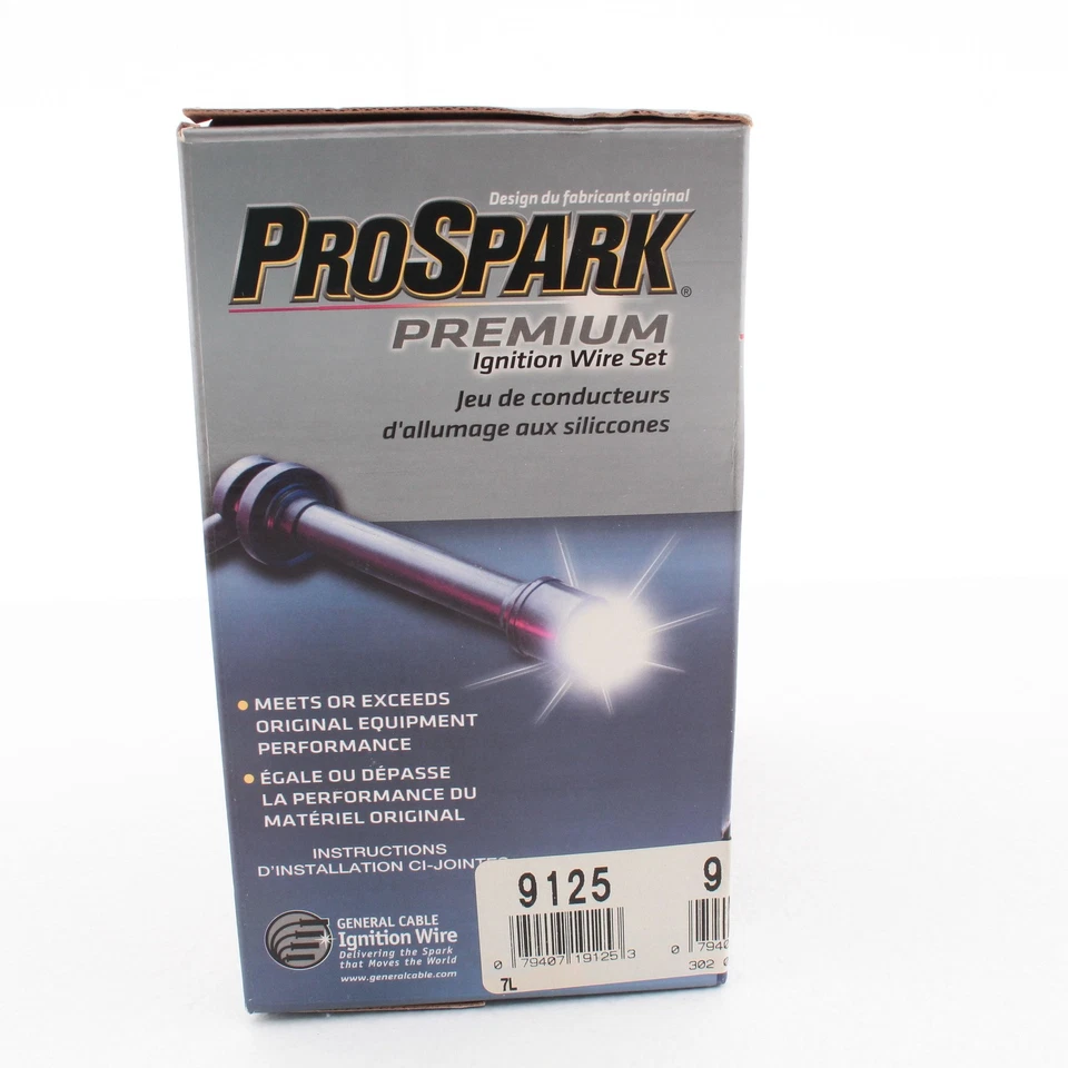 Cables de encendido de bujía ProSpark Premium para 1981 Town & Country 82-83 Córdoba Foto 4 de 4