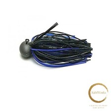 New Keitech FT14407 Artificial Fishing Bait  Black/Blue Flake