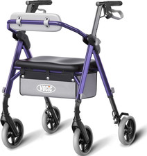 Z11 Rollator Walker for Seniors with Seat, 380 LBS  Avant Lightweight Design wi