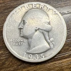 1935 Washington Quarter Actual Coin Checkout My Other Inventory