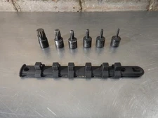 MATCO ADV Triple Square Bit Set - 3/8" Drive - Metric - 6 Pcs W/ Rack