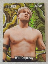WILL OSPREAY CF-15 2026 UD AEW Allure COLOR FLOW YELLOW-GREEN SPECTRUM 1/99