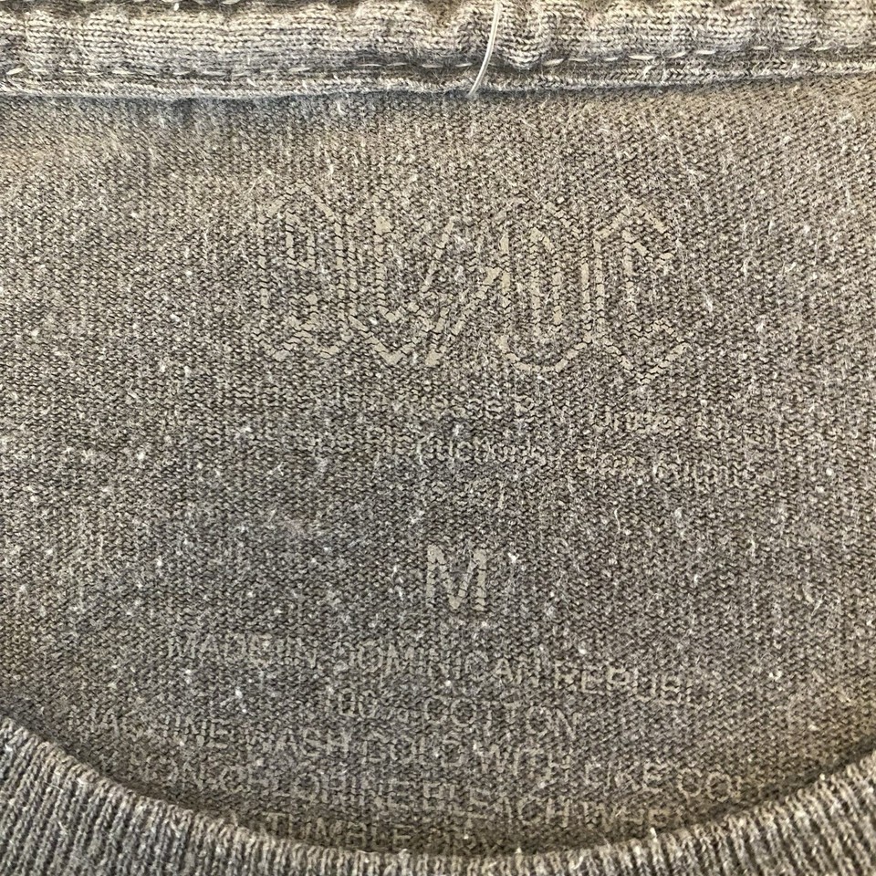 AC/DC T Shirt 1996 Ballbreaker Tour Concert Big Graphic 2 Side Leg ...