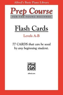 Alfred Prep Course: Flash Cards, Levels A & B | Alfred's Basic Piano Prep Course