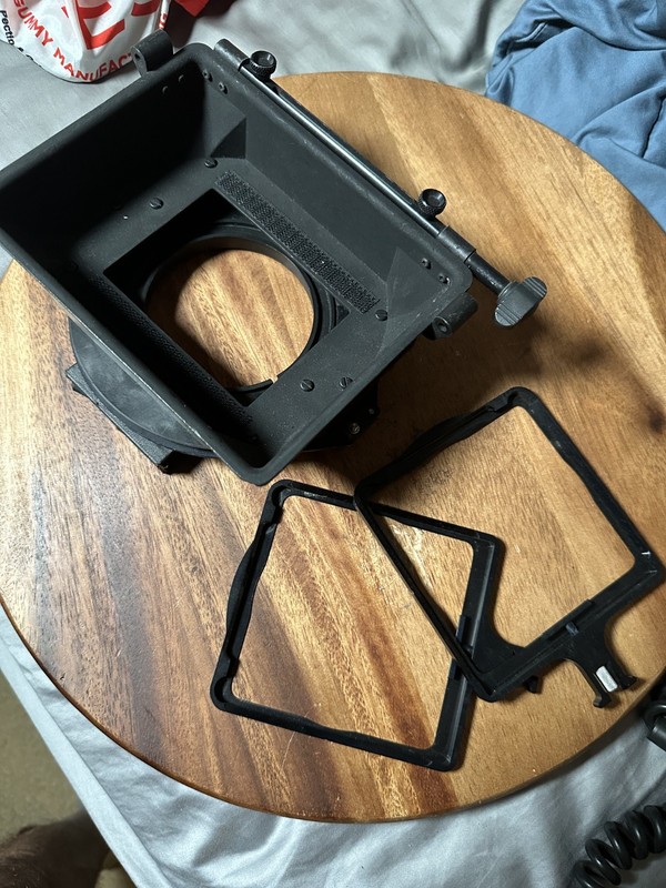 Chrosziel 2 Stage Matte Box Kit with 104 85mm clamp on 4x4